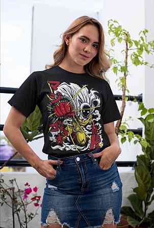 Футболка аниме Саитама Оне Пункх Ман оверсайз (S/M/L) Черний AnimeJ0055 Днепр