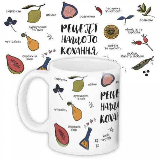 Кружка Рецепт кохання Винница