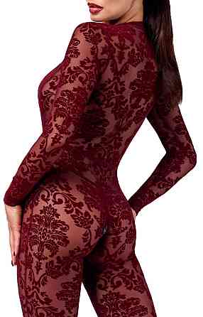 Бодістокінг Noir Handmade F382 Kink Royal Catsuit M Sex Aura Київ