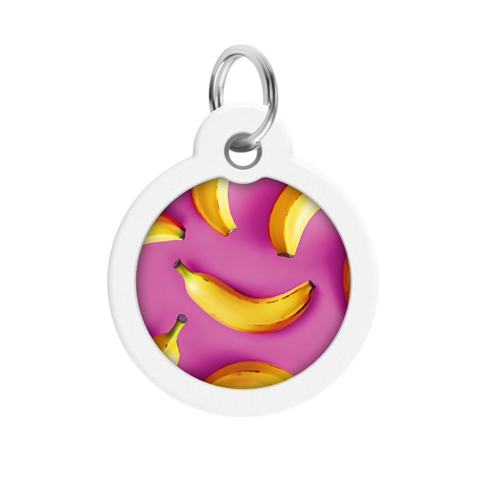 Адресник для собак и кошек металлический WAUDOG Smart ID с QR паспортом, рисунок 