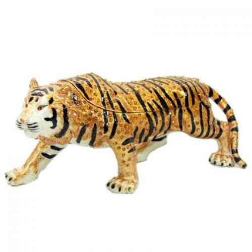 Скринька для коштовностей зі стразами Тигр Київ