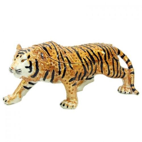 Скринька для коштовностей зі стразами Тигр Київ - фото 1