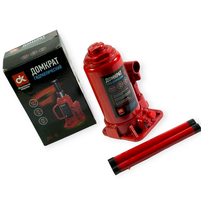 Домкрат гідравлічний 10 т, 200-385 мм (коробка) Мукачево - фото 1
