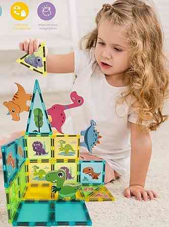 Магнітний конструктор динозаври магнитный на подарок. Київ