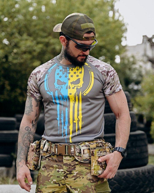 Тактическая потоотводящая футболка oblivion не ухилянт ВТ1028 Одесса - изображение 6