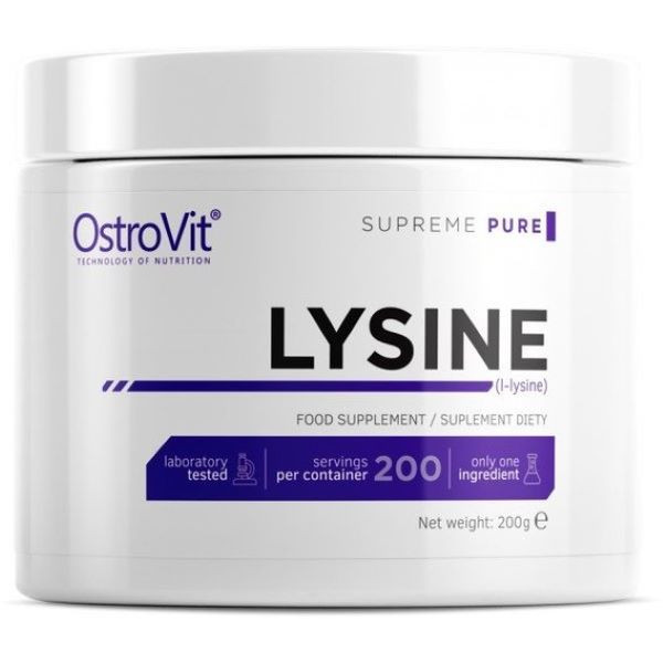 L-лизин Ostrovit Lysine 200 g Pure Луцк - изображение 1