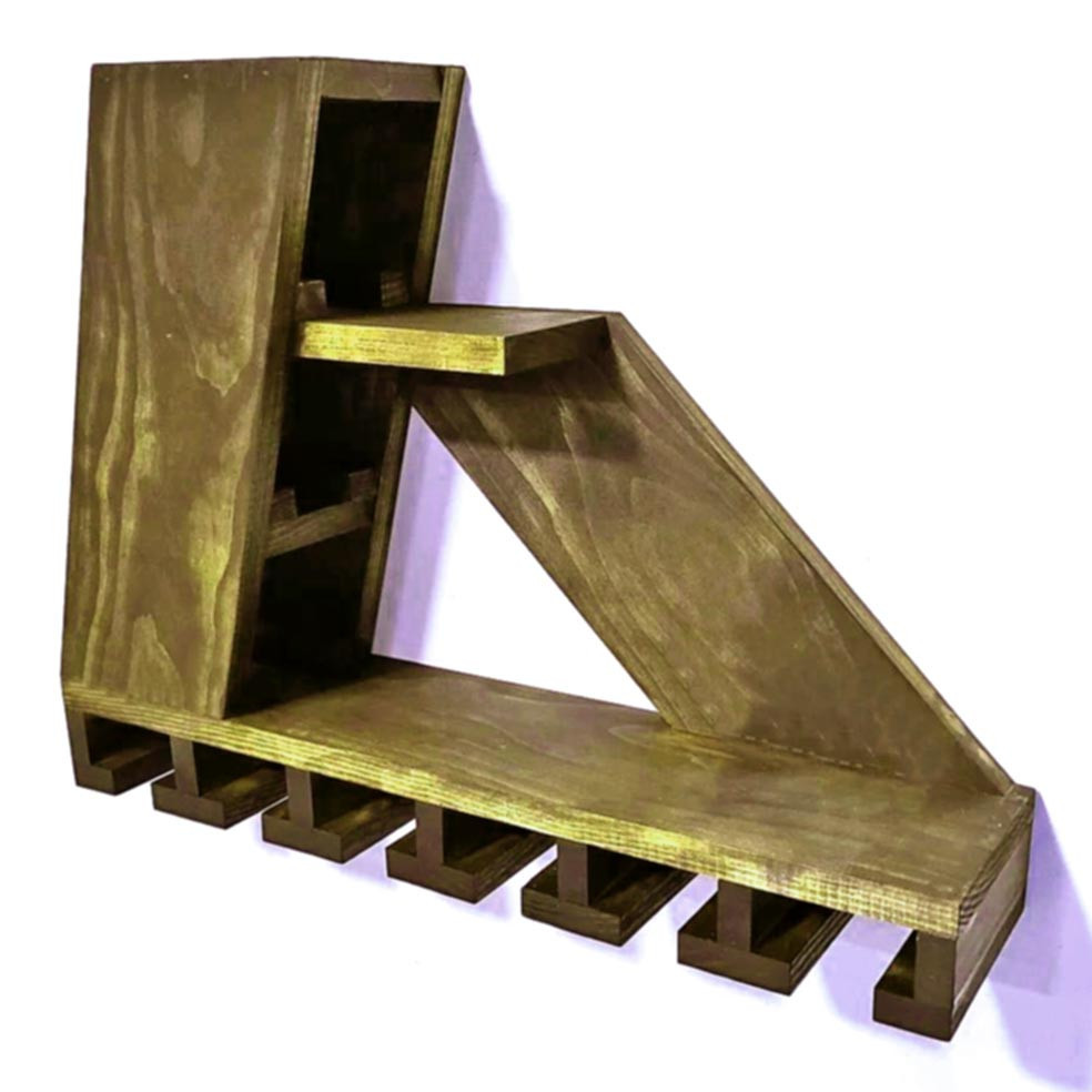 Настінна винна полиця "Імабарі" мускат Миколаїв - фото 1