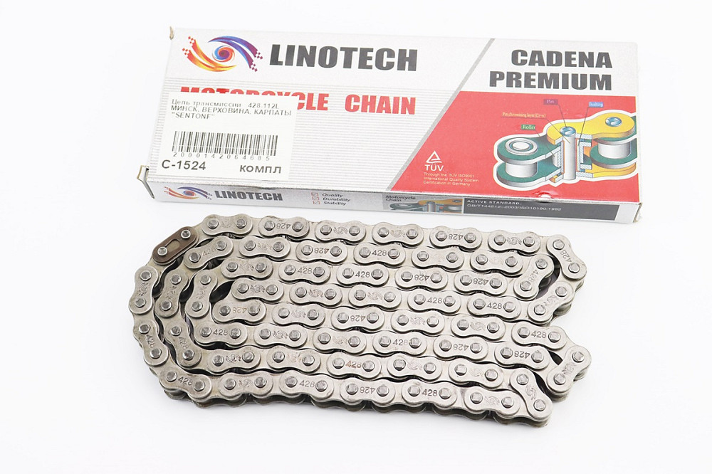 Ланцюг приводу колеса 428 112L LINOTECH Київ - фото 1