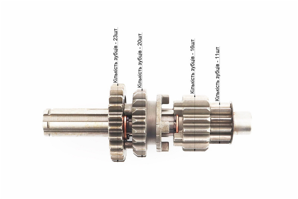 Коробка передач (два вали з шестернями) d-14мм під сепаратор, тип 1 Киев - изображение 5