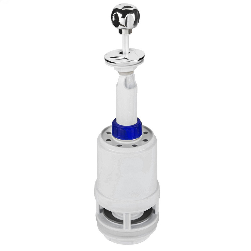 Комплект арматури для зливного бачка з боковою подачею води 1/2 ″ та ричагом зливу вгору АБу-20 (000029179) Київ - фото 2