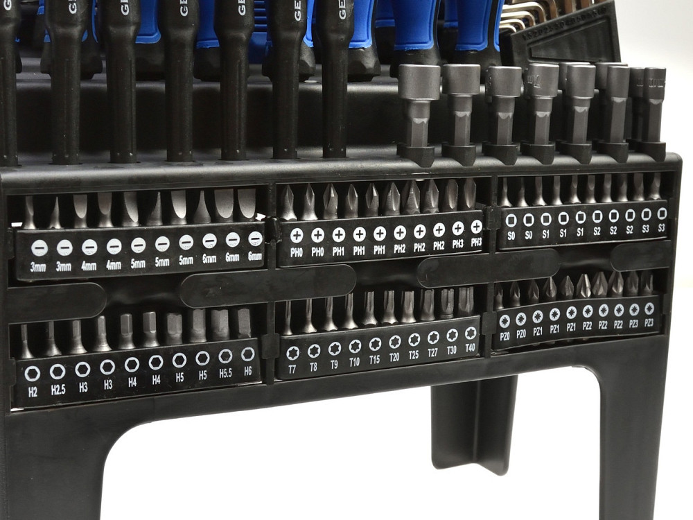 Набір викруток, біт і насадок "GeKo" комплект 122 штуки Киев - изображение 6