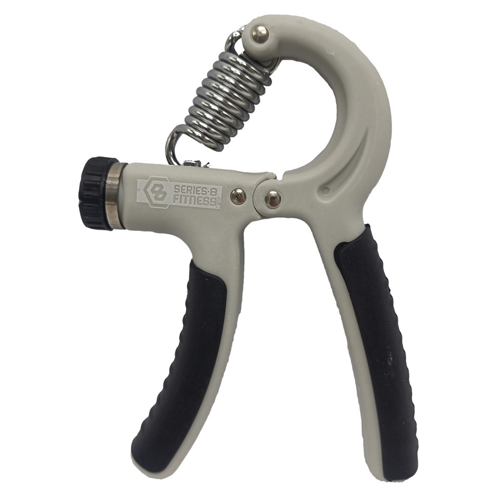 Еспандер кистьовий пружинний з регульованим навантаженням MS 4122-4(Grey) 5-60 кг Вінниця - фото 1