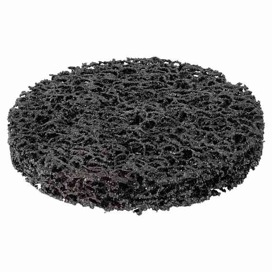 Круг зачистной из нетканого абразива (коралл) Ø100мм без держателя черный мягкий SIGMA (9175821) Киев