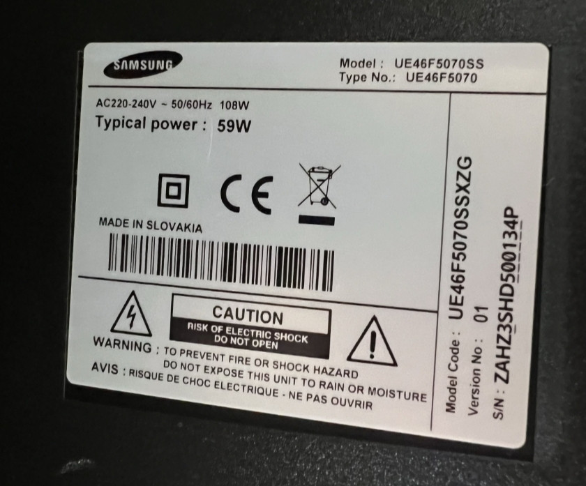 Телевизор Samsung 46