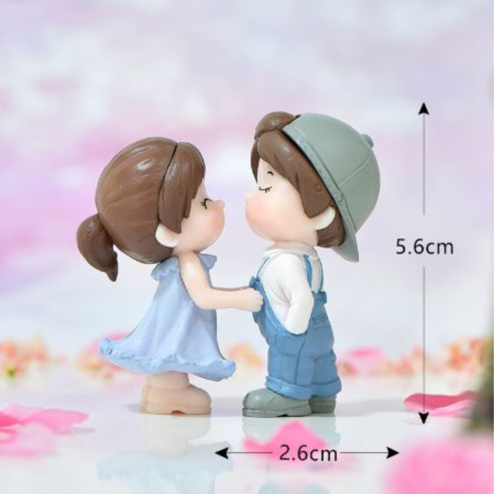 Декоративные садовые фигурки Влюбленная для флорариума кашпо мини-сада микроландшафта рокария тортов Одесса - изображение 4