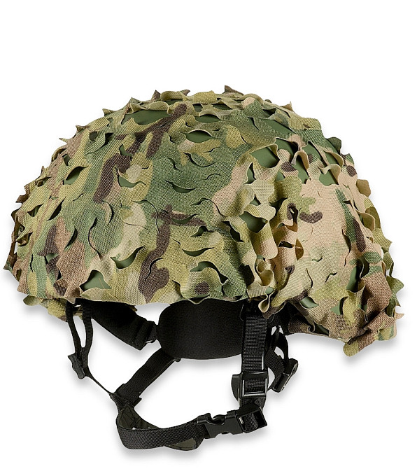 Кавер чохол для каски з прорізами Вільха маскувальний для шолома ЗСУ Одеса - фото 3