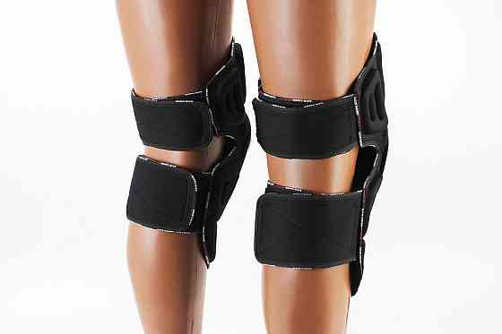 Наколінники захисні (коліно) к-кт 2шт, Чорні Київ