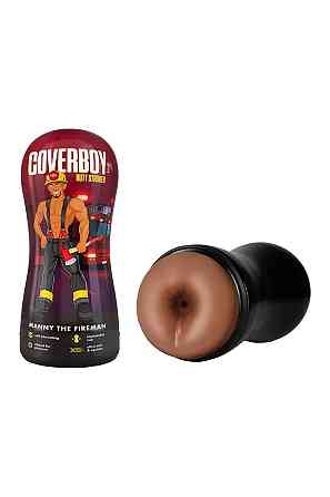Мастурбатор анал Blush Coverboy у колбі, коричневий, 18.5 см Sex Aura Київ