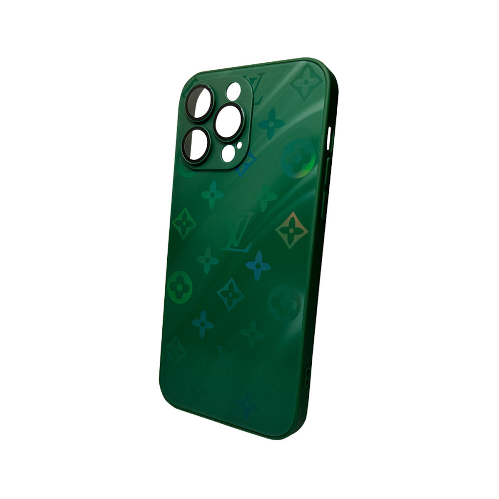 Чохол для смартфона AG Glass Gradient LV Frame for Apple iPhone 13 Pro Max Cangling Green Киев - изображение 1