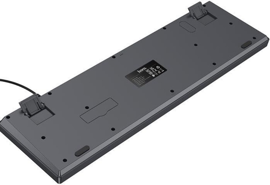 Клавіатура HOCO GM61 дротова USB 104 клавіші підсвітка. Харків - фото 1