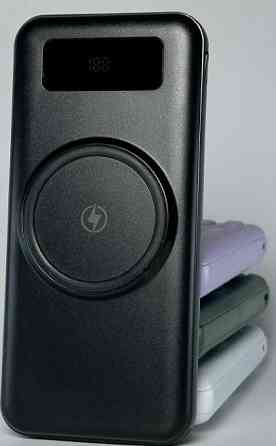 Павербанк PowerBank 20000 mAh с беспроводной зарядкой. Киев