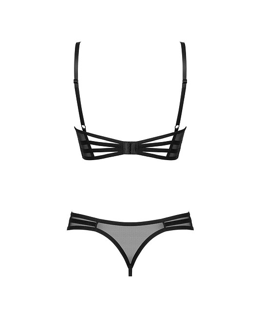 Комплект Obsessive Roxelia 2-pcs crotchless set M/L Sex Aura Київ - фото 4