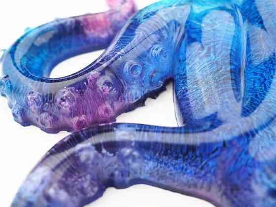 Молд силіконовий Восьминіг 240 на 215 мм сірий Київ