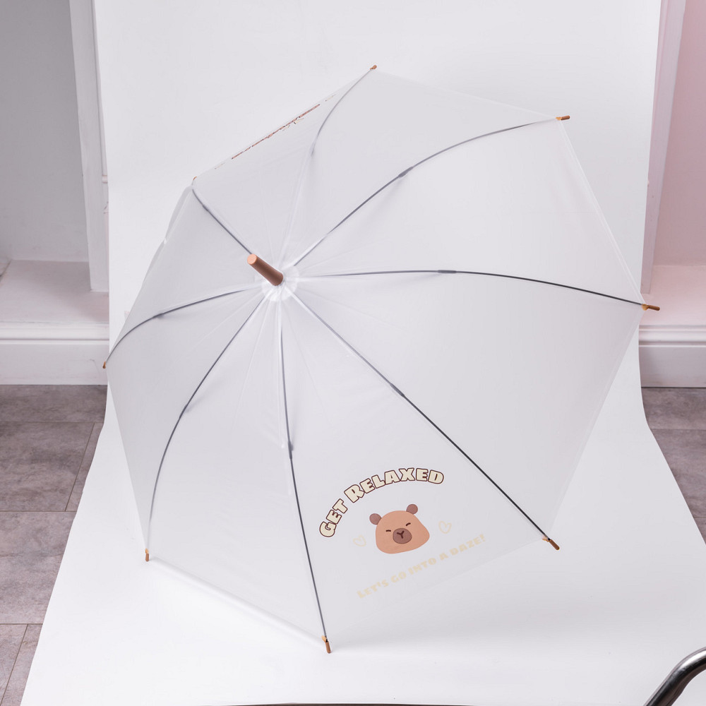 Полуавтоматичний класичний зонт-трость 92 см Київ - фото 6