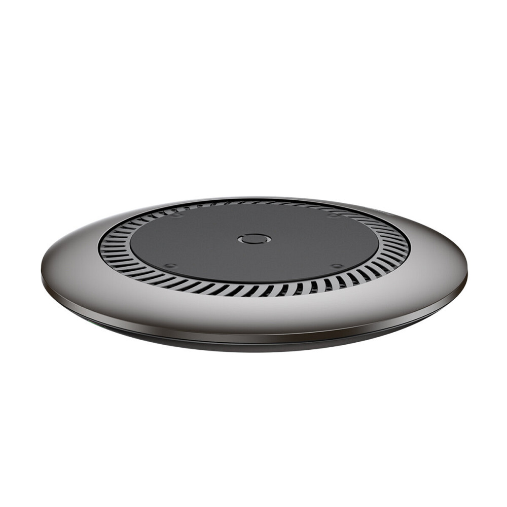 Бездротовий зарядний пристрій Baseus Whirlwind Desktop  Black Киев - изображение 1