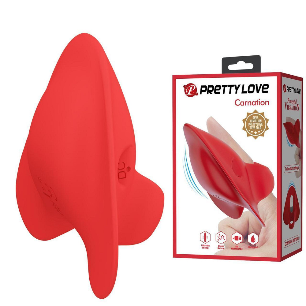 Вибростимулятор PRETTY LOVE CARNATION, 7 vibration functions Memory function Sex Aura Киев - изображение 1