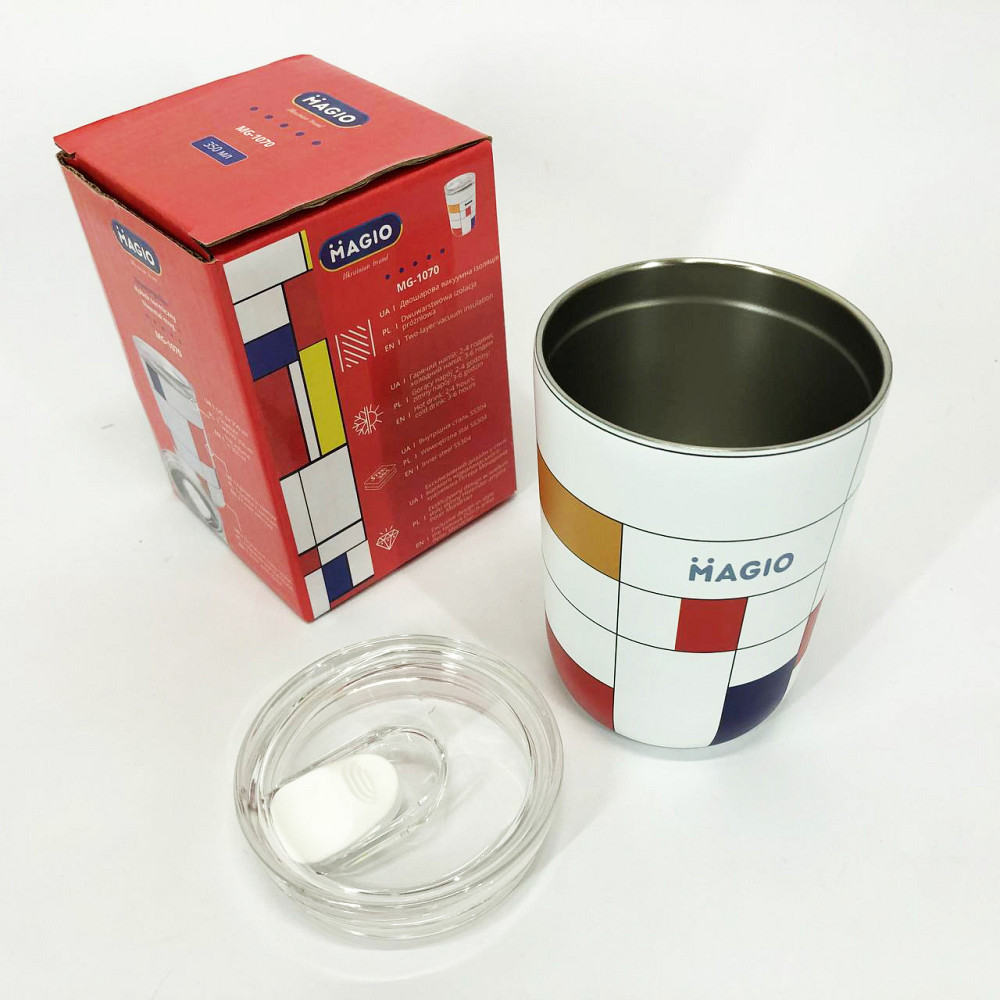 Термочашки для горячих напитков Magio, Термос для теплых напитков, Термос в виде бутылки OZ-21 Львов - изображение 10