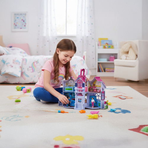 Детский кукольный дом с 6 комнатами и мебелью Iso Trade (26689) Нововолынск - изображение 9