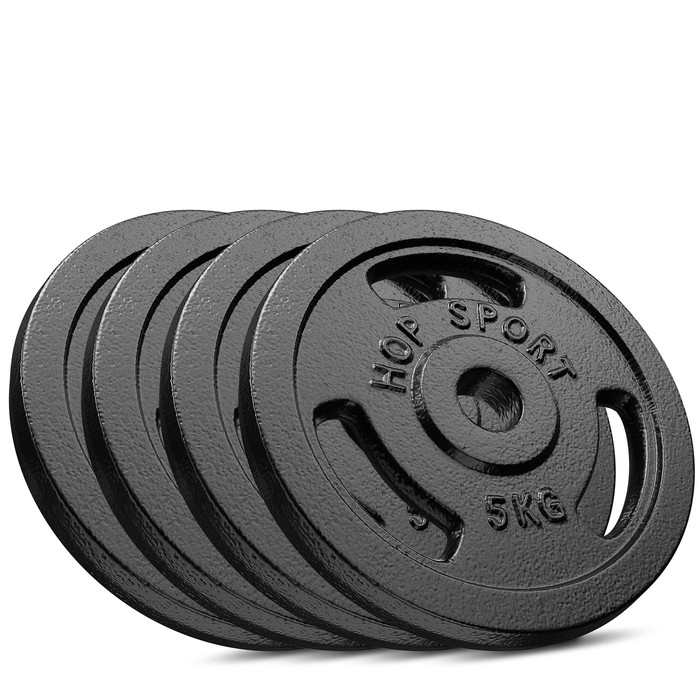 Сет з металевих дисків Hop-Sport Strong 4x5кг Київ - фото 1