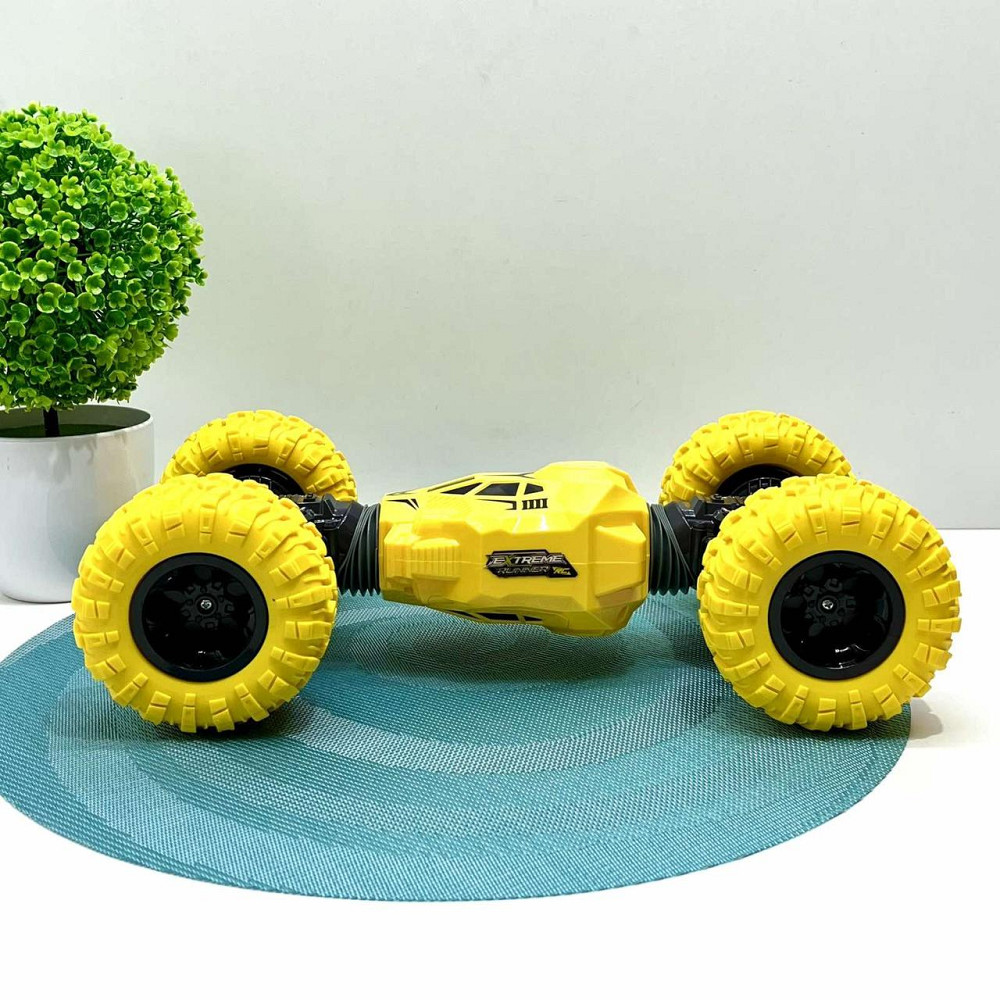 Машина трюкова всюдихід на радіокеруванні трансформер з гнучким корпусом Жовта (8023) Чернигов - изображение 5