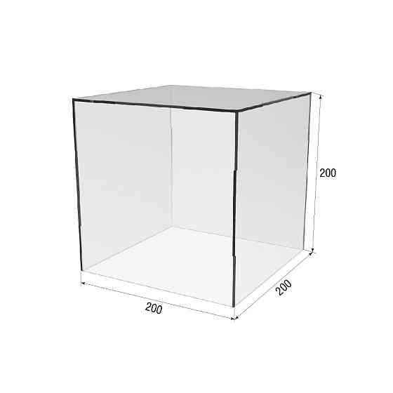 Коробка акриловая EKOSTAR 200х200х200 Киев
