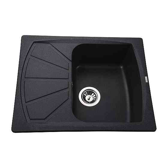 Гранитная мойка Globus Lux TANA графит 650х500мм-А0001 (000022403) Киев