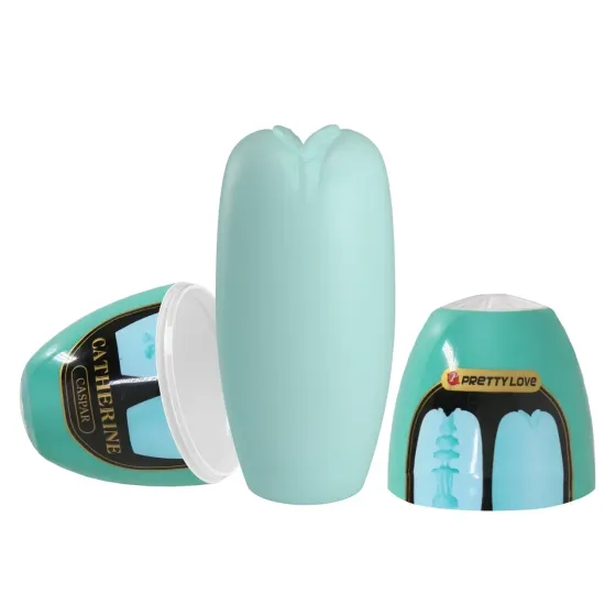 Мастурбатор яйцо Pretty Love CATHERINE - Caspar Blue, BI-014832-4-1 Sex Aura Киев