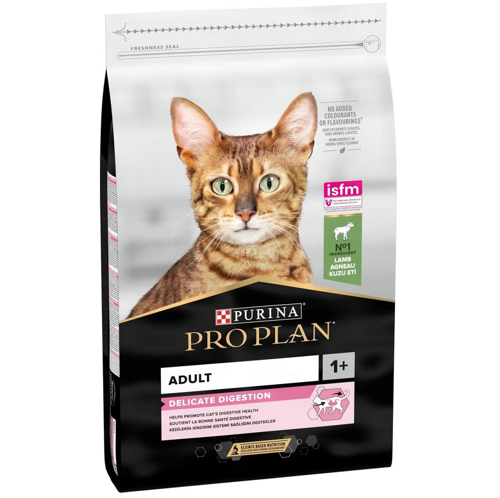 Сухой корм Purina Pro Plan Delicate 10 кг для котов с ягненком (чувствительное пищеварение) Винница - изображение 1