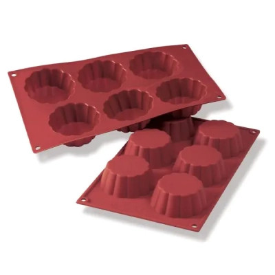 Форма для выпечки Silikomart "Кекс" 79 мм, h 30 мм (SF035/C) Винница - изображение 1