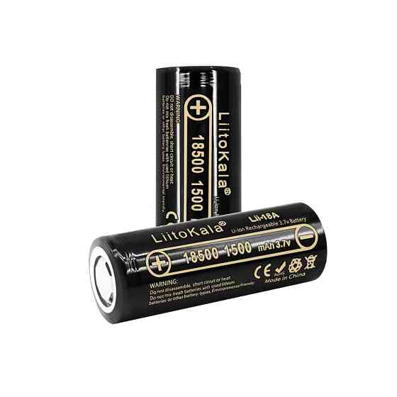 Акумулятор LiitoKala Lii-18A 18500 1500mah battery Київ