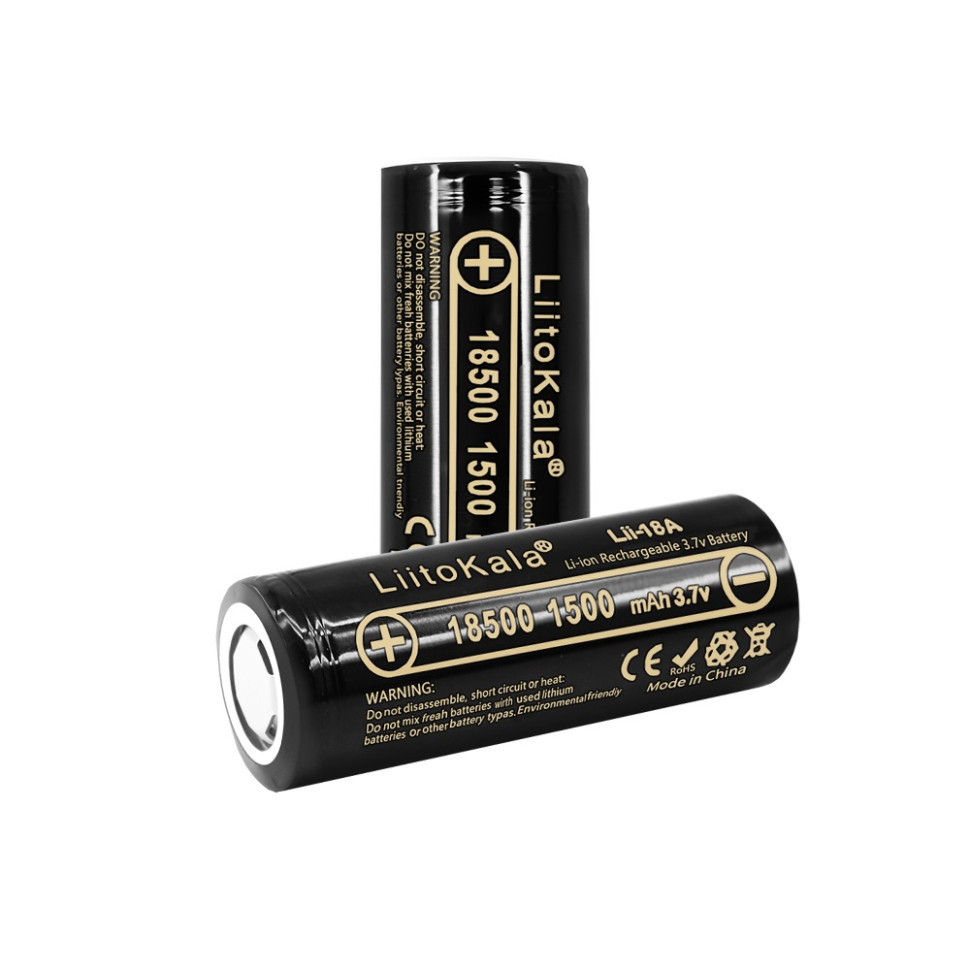 Акумулятор LiitoKala Lii-18A 18500 1500mah battery Київ - фото 5