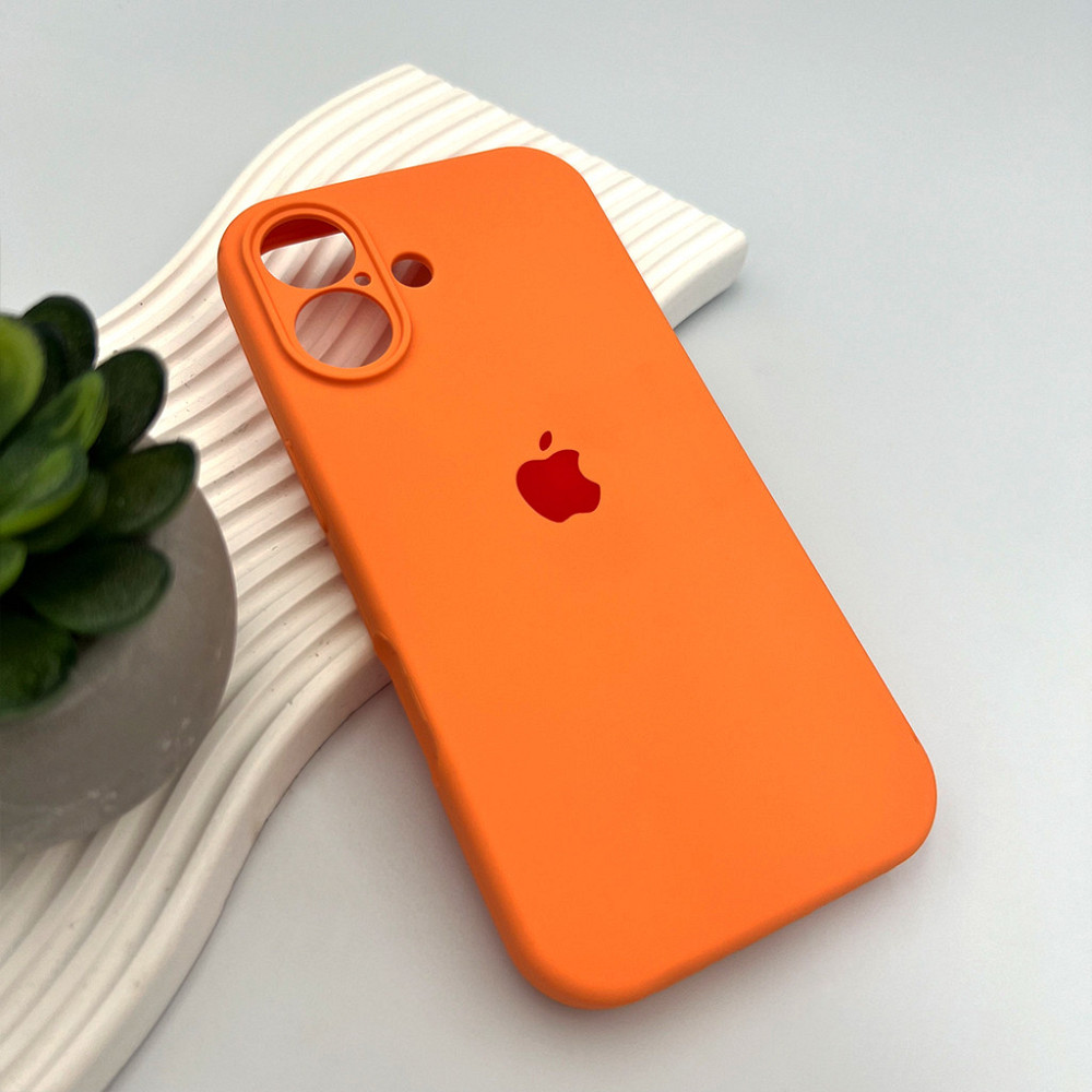 Чохол для смартфона Silicone Full Case AA Camera Protect for Apple iPhone 17 34,Papaya Київ - фото 4