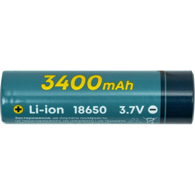 Акумулятор 18650 Li-Ion 3400 mAh 3.7V 1C PowerPlant (AA620234) Вінниця - фото 1