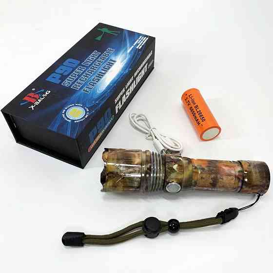 Фонарь уличный ручной Bailong BL-P511M-P90, Яркий светодиодный мощный фонарь Мощный для рыбалки LI-48 Ивано-Франковск