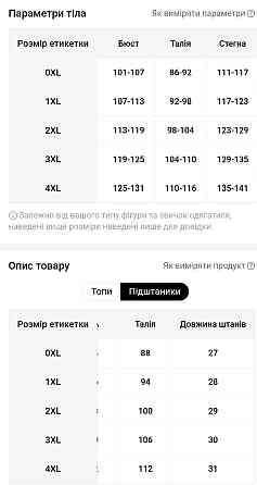 Купальник шторки батал раздельный черный 1XL Киев