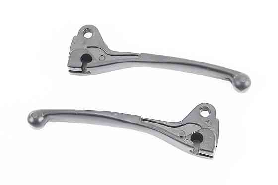 Важелі керма лівий, правий к-кт 2шт (барабан. гальмо) Yamaha JOG, чорні Київ