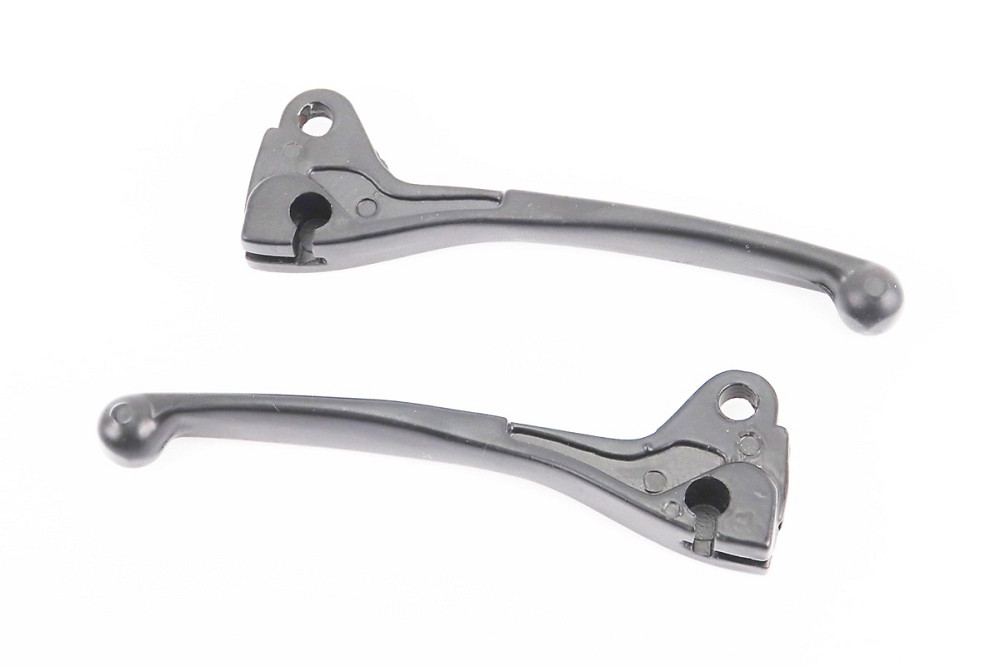 Важелі керма лівий, правий к-кт 2шт (барабан. гальмо) Yamaha JOG, чорні Київ - фото 2