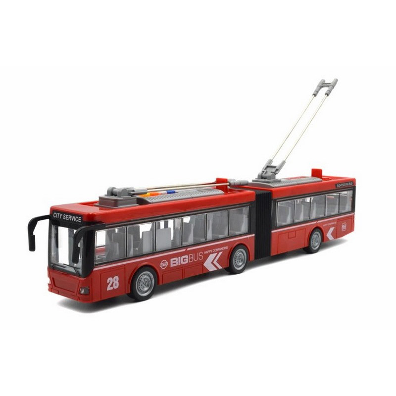 Детский инерционный троллейбус WY915A, масштаб 1:16 Винница - изображение 2