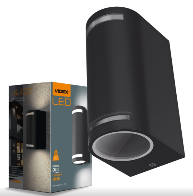 LED Світильник архітектурний VL-AR022 GU10*2 220V IP54 Videx Житомир - изображение 1
