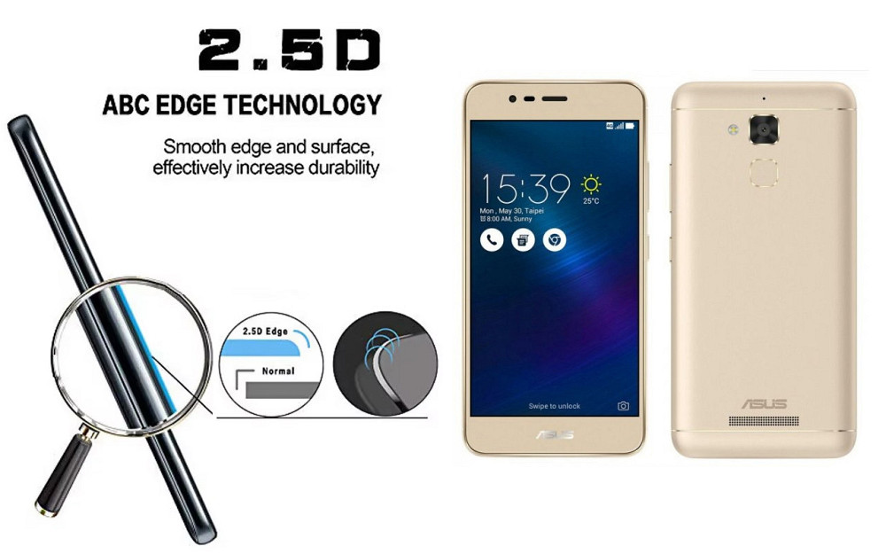 Защитное стекло ArmorGlass для Asus ZenFone 3 Max – устойчивое к царапинам и ударам Киев - изображение 2